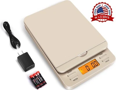 Bascula Postal De Envio Digital Con Batería y adaptador de CA, 86 lb/0.1oz NUEVO - Image 1 of 4