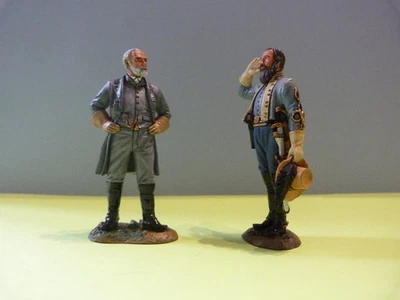 King & Country - Robert E Lee and Jeb Stuart - CW051 - Retired - Sudistes ACW - Photo 1/3