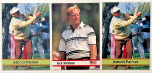 (3x) Arnold Palmer & Jack Nicklaus 1993 FAX PAX Golf LEGEND Lot #2 - Picture 1 of 2