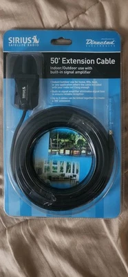 NEW Sirius Satellite Radio 50’ Extension Cable Indoor Outdoor Signal Amplifier - Image 1 of 2