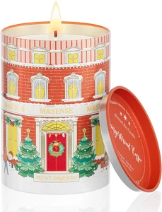 Gingerbread Coffee Christmas Candles, Warm Scented Holiday Candle with Gingerbre - Picture 1 of 7