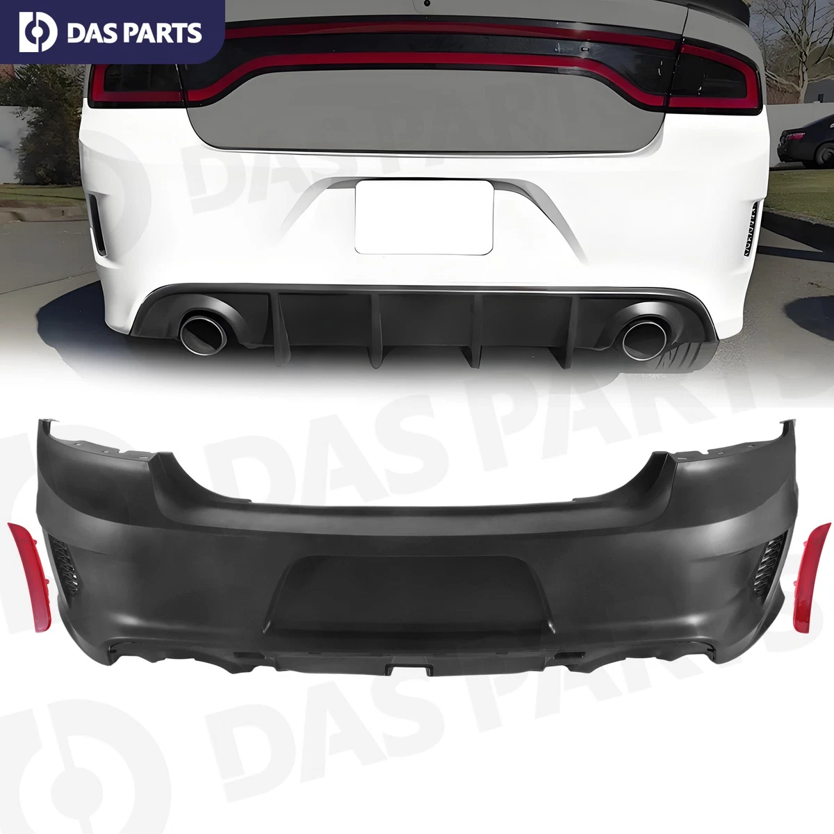 For 2015-2023 Dodge Charger New Front Bumper Cover Fascia Primed OE