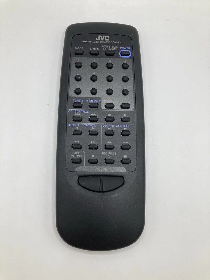 JVC - Télécommande D’origine JVC RM-SEMX3U Audio system - Photo 1/4
