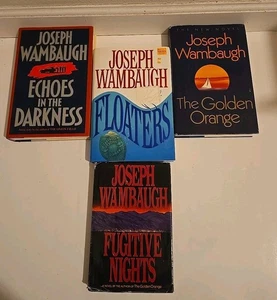 Joseph Wambaugh Mystery Lot 4 HB Bücher einschließlich Echos in The Darkness + - Bild 1 von 10