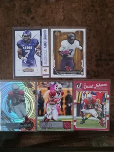5x David Johnson NFL Trading Card Lot 2015 Rookie Ariona Cardinal RB - Picture 1 of 11