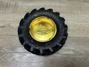 Vintage Advertising Goodyear Tires OXO Gold Tone Rubber Tire Ad Ashtray - Picture 1 of 15