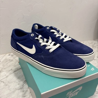 Nike SB Chron 2 "DODGERS" Zapatillas bajas de skate para hombre 9 azul real nuevas talla 10 Foto 1 de 4