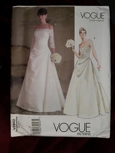 Vogue V2842 6-10 Sewing Pattern 1960’s Style Wedding Dress - Picture 1 of 2