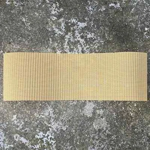 Fender Spec WHEAT head shell fascia / front grill cloth Blackface spec - Picture 1 of 2