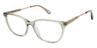 Nicole Miller CORFU Eyeglasses Women Cat Eye 55mm New &amp; Authentic