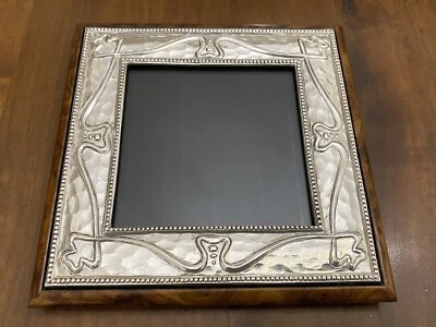 CORNICE ARGENTO 925/LEGNO, H 15 X 15 CM, NUOVA CON SCATOLA - Immagine 1 di 4