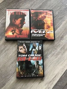 Mission: Impossible M:I-2, M:I:3, MissionImpossible DVD Lot. Pre Owned - Picture 1 of 12