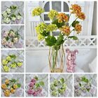 Real Touch Artificial Hydrangea Flowers Lifelike Fake Flower  Christmas Decor