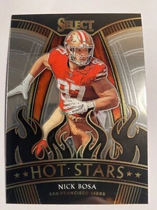 2020 Select Football Hot Start Nick Bosa #HS8 49ers  - Picture 1 of 1