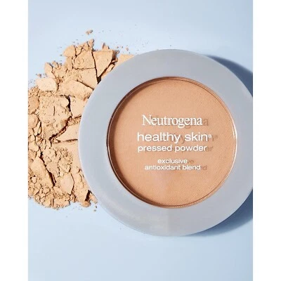 Open Box - Neutrogena Healthy Skin Pressed Makeup Powder Compact, Light 20 - Image 1 of 2