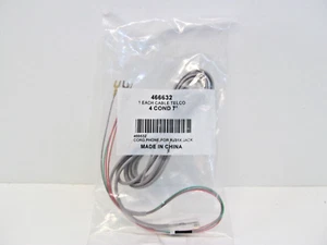 NEW ADT RJ31X Block Phone Line ( 466632 ) 7' Foot 4-Conduit Cord Securtiy System - Picture 1 of 3