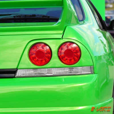 Red LED Tail Lights for Nissan R33 Skyline Coupe GTS-T GT-R GT-T RB250DET JDM - image 1 of 4