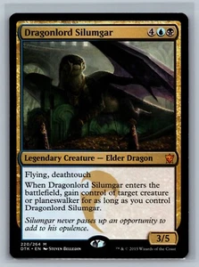 Magic MTG Dragons of Tarkir Dragonlord Silumgar #220/264 TCG CCG - Picture 1 of 2