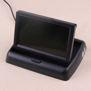 4.3" TFT LCD Foldable Car Reverse Rear View Monitor Display For DVD Camera A1 - Picture 1 of 5