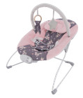 LADIDA Baby Bouncer With Vibration Soothing Music & Toys Cherry Plum Blossom 148
