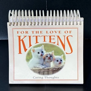 Calendario de escritorio perpetuo vintage para el amor de los gatitos encuadernado en espiral amantes de los gatos - Imagen 1 de 9