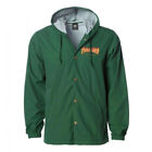 Giacca Thrasher Flame Logo Coach Jacket Forest Green