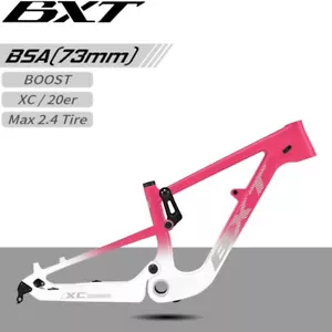 Cuadro MTB suspensión completa de carbono de 20 altura adecuada 120-135 cm cuadro infantil - Imagen 1 de 29