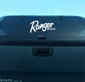 Ranger Boats Fishing Truck Vinyl Decal Sticker Boat - Choose Size & Color - Picture 1 of 6