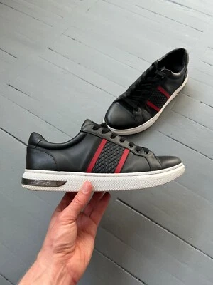 ED HARDY 皮革运动鞋,尺寸 US10 — 第 1/4 张图片