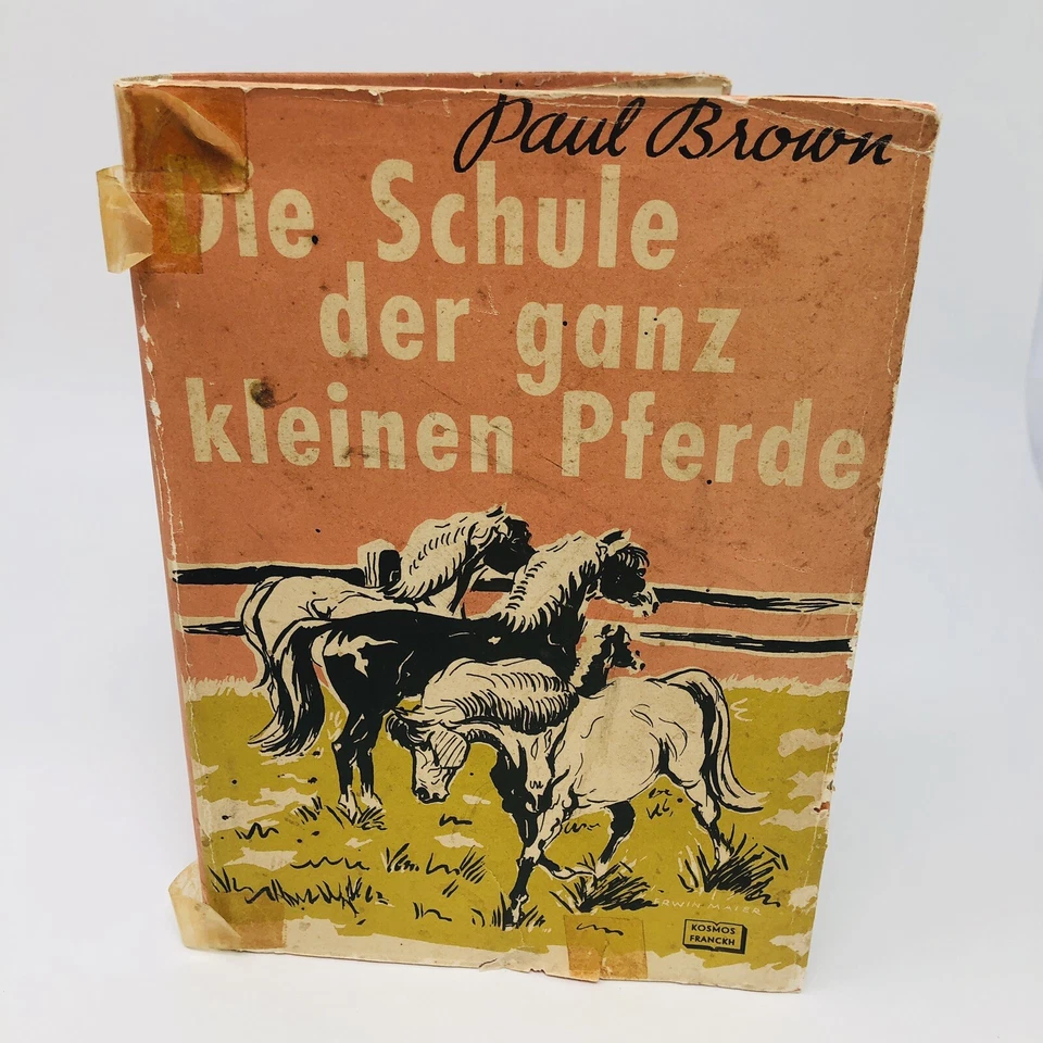 PONY SCHOOL by PAUL BROWN (Die Schule der ganz kleinen Pferde) German Edition - Image 1 of 4