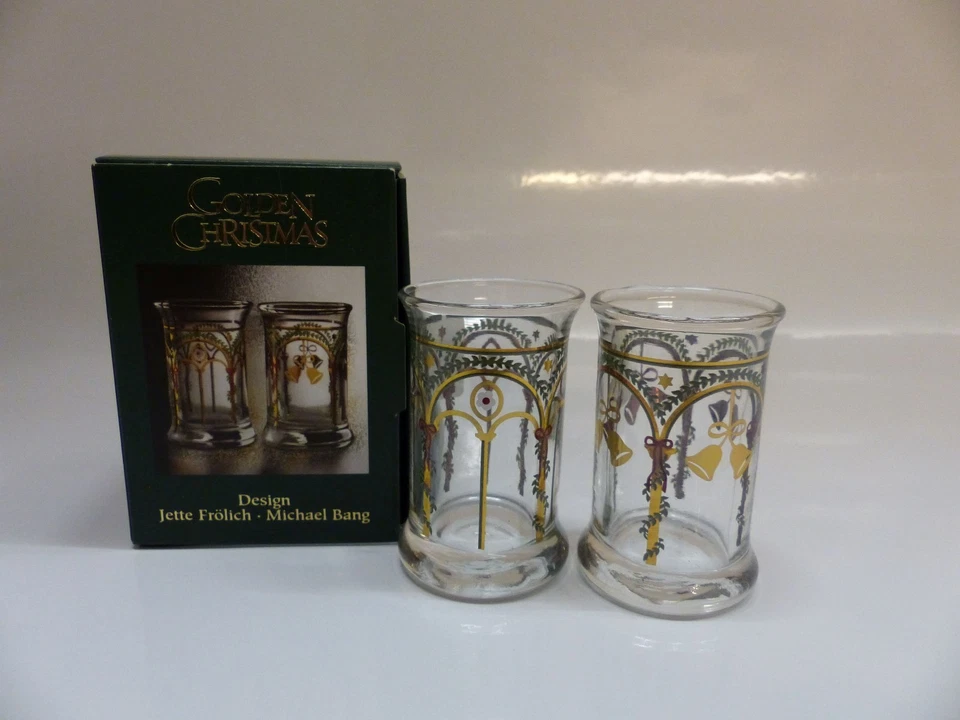 Holmegaard Schnapsglas 2er Set / Schnapsglasset  2001  Neuware, OVP - Bild 1 von 1