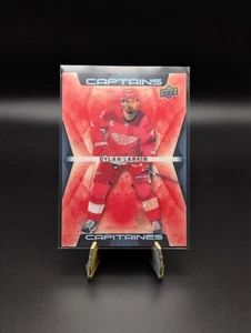 2023-24 Upper Deck Tim Hortons Dylan Larkin & Nico Hischier #C-9 Captains - Picture 1 of 2