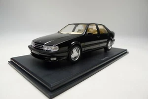 1 /18 Saab 9000 Aero Black Color Resin Model car By DNA Collectibles - Picture 1 of 5