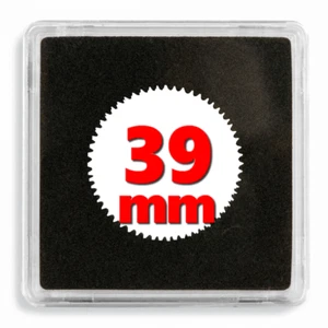 Capsules numismatiques carrées Quadrum 39 mm. - Imagen 1 de 3