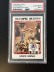 MICKI KING Signed On Card Auto USA Olympics Gold Medal PSA/DNA Certified Diving