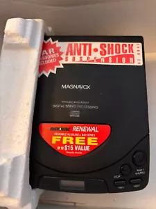 Lettore CD portatile personale vintage 1994 Magnavox Dynamic Bass Boost AZ6841 funziona - Foto 1 di 13