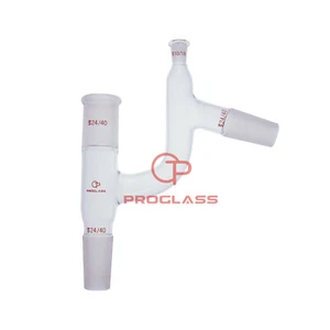 Laboratory Glass Four way Claisen Adapter Top 10/18 Joint - Picture 1 of 2