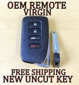 OEM VIRGIN 13-20 LEXUS GS ES SMART KEYLESS PROXIMITY REMOTE FOB HYQ14FBA 'G' - Picture 1 of 2