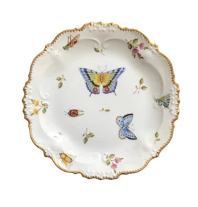 Anna Weatherley Frühling in Budapest Speiseteller Stern Schmetterlinge 24K Gold 10,25" - Bild 1 von 11