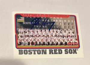 John Henry signed handsigniert 2005 Topps 04 Red Sox World Series Karte - Bild 1 von 1