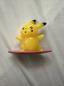1999 Tomy Light-Up Surfing Pikachu Keychain Light Does Not Work (A) - Picture 1 of 3