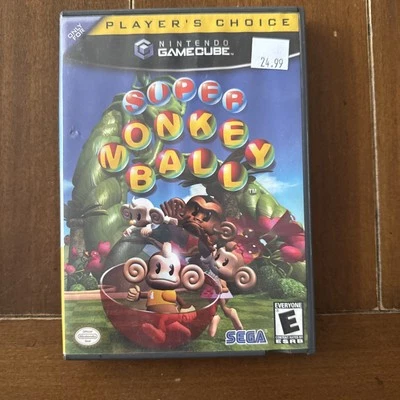Super Monkey Ball (Nintendo GameCube) *NO GAME* Authentic Case + Manual - Image 1 of 3