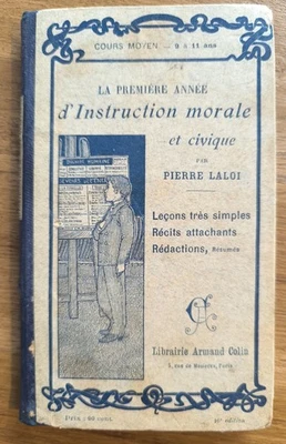 Livre Scolaire Ancien D'instruction Morale Et Civique 1903 - Photo 1/4