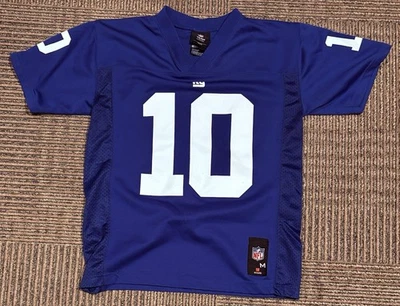 Молодежь средний New York Giants дома Джерси Eli Manning #10 NFL команды одежда бренд - Изображение 1 из 2