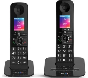 TieDex UK BT Premium 090631 Schnurloses Telefon - zwei Mobilteile, schwarz - Bild 1 von 1