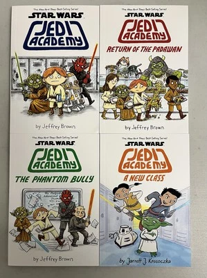 Star Wars Jedi Academy Galactic Library 4 Book Set Very Good Condition - Image 1 of 4