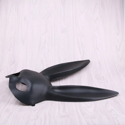 Rabbit Ears Mask Half Face Environmental Protec-tion PVC Masquerade Mask For - Image 1 of 4