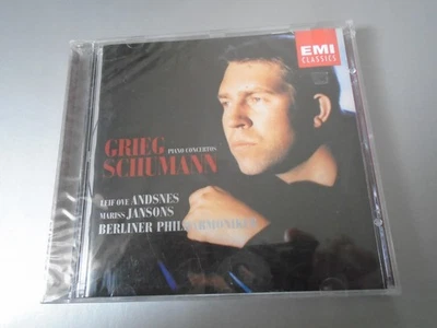 Grieg / R.Schumann Piano Concertos- Leif Ove Andsnes/ Jansons BRAND NEW CD last1 - Image 1 of 4