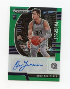 Omer Yurtseven 2020 Prizm Draft Picks Rookie Autograph Green #PA-OY - Bild 1 von 2