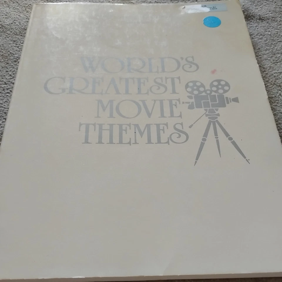 Cancionero solos para piano con temas de películas más grandes del mundo The Big 3 Music Corporation Foto 1 de 3